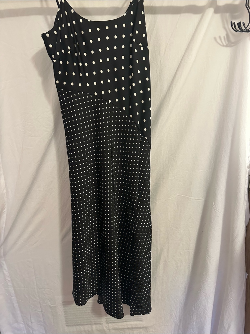 a new day Black and White Polka Dot Jumpsuit